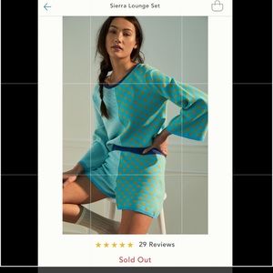 Anthropologie Dolan Sierra Lounge Set size XS